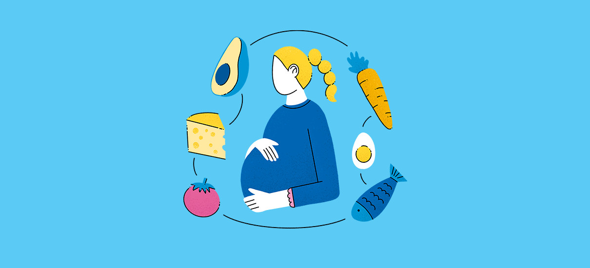Stabilim împreună principiile corecte ale unei alimentații echilibrate în timpul sarcinii pentru a evita acumularea kilogramelor în exces.