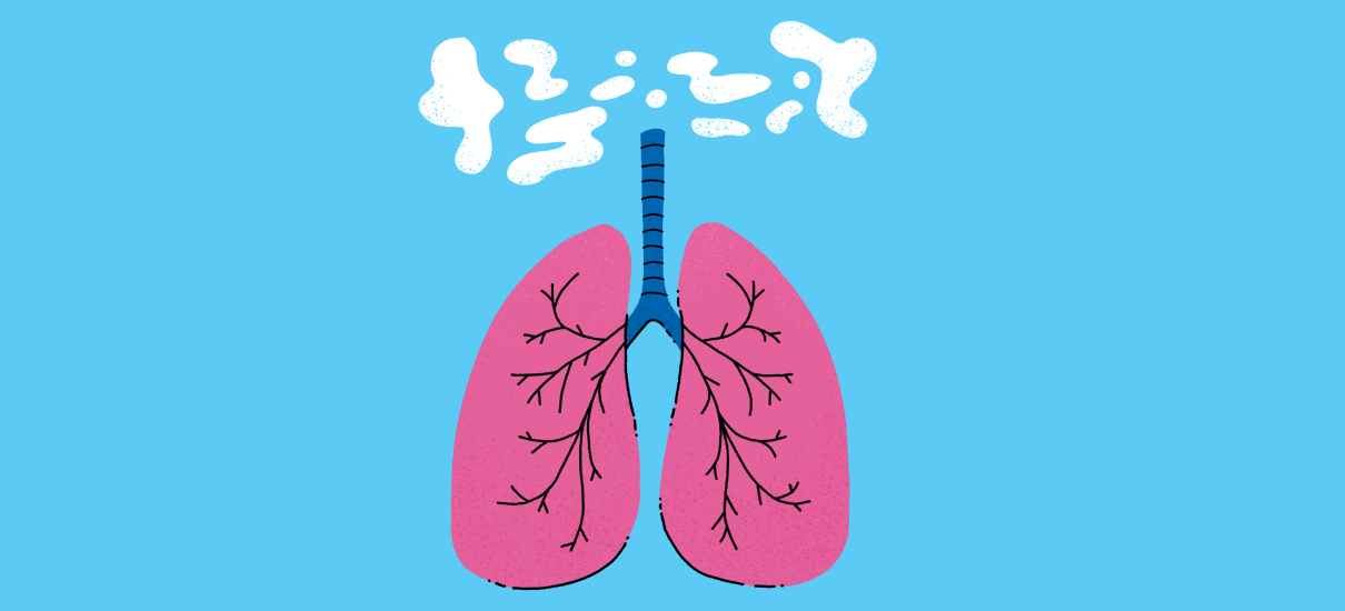 A simple cough can mean that your lungs are suffering, and that doesn't support procrastination